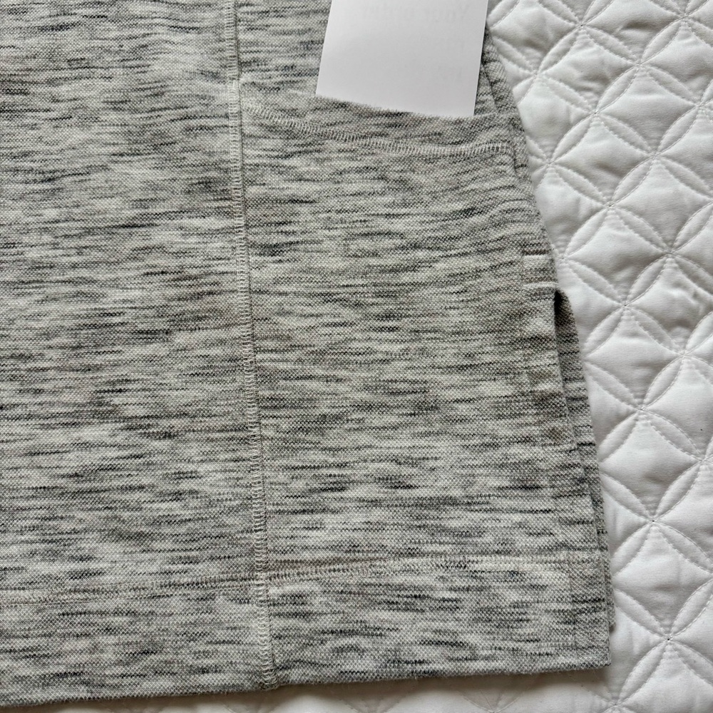 Duluth Trading Deux More Double Knit Crewneck Pocket Tunic Gray Size Small - Picture 5 of 12